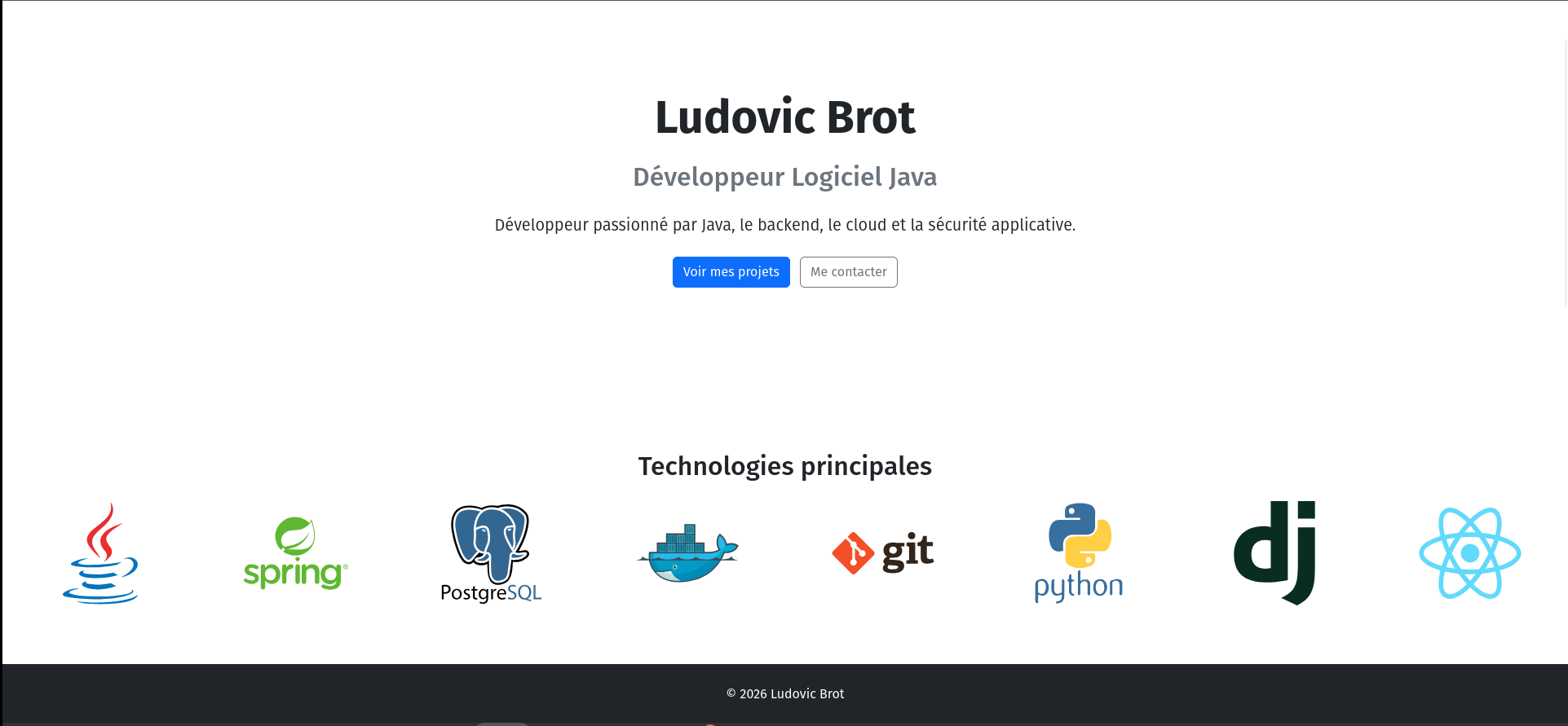 Portfolio Java Spring Boot