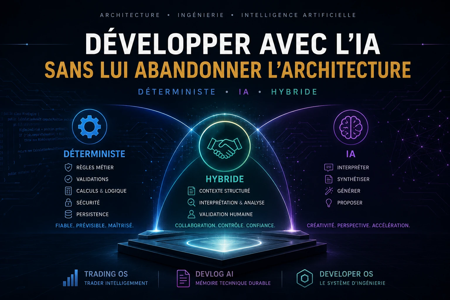 Développer avec l'IA sans lui abandonner l'architecture